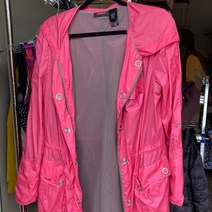DKNY Pink Raincoat